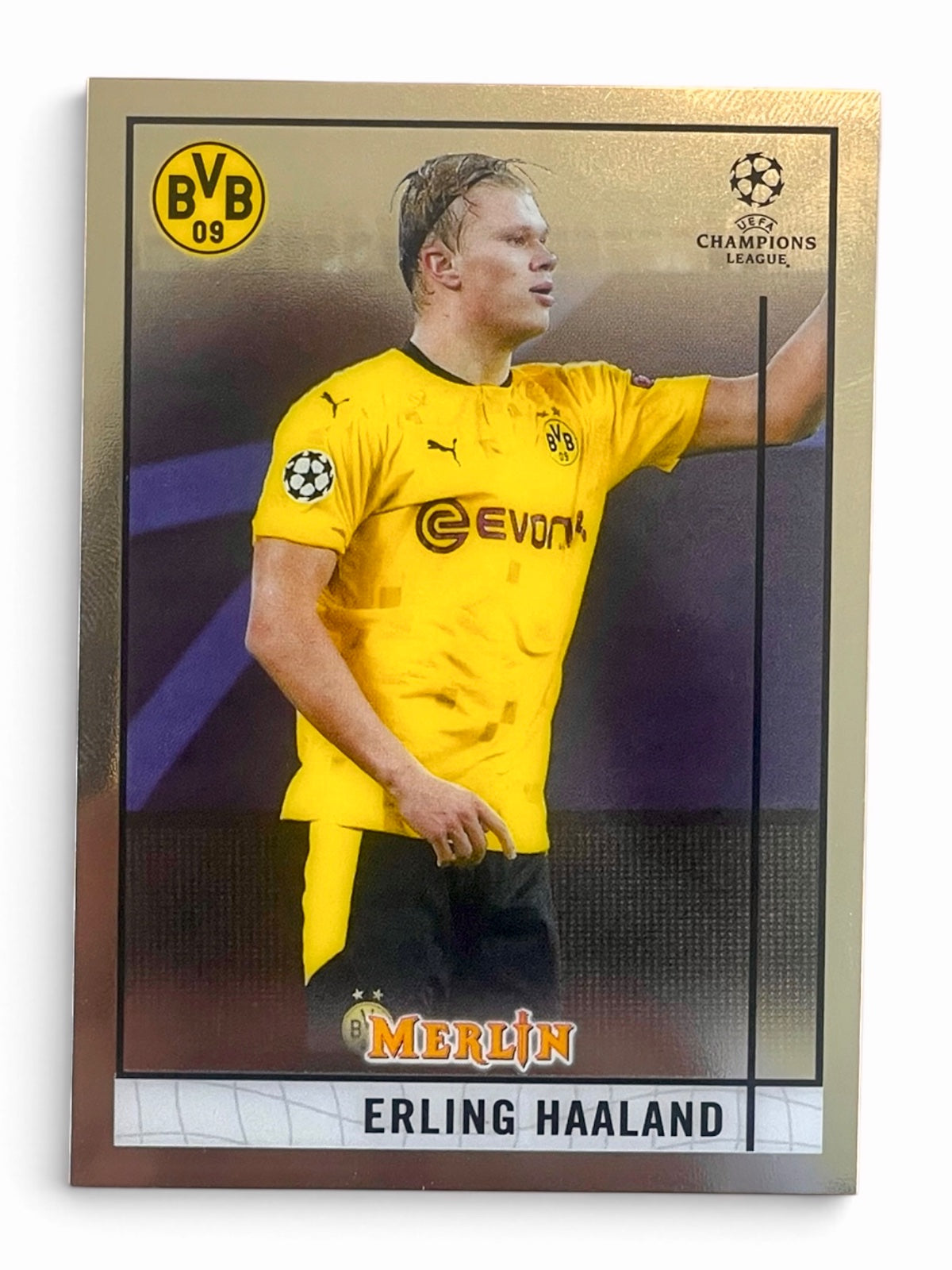 2021 Topps Merlina UEFA UCC Erling Haaland BVB