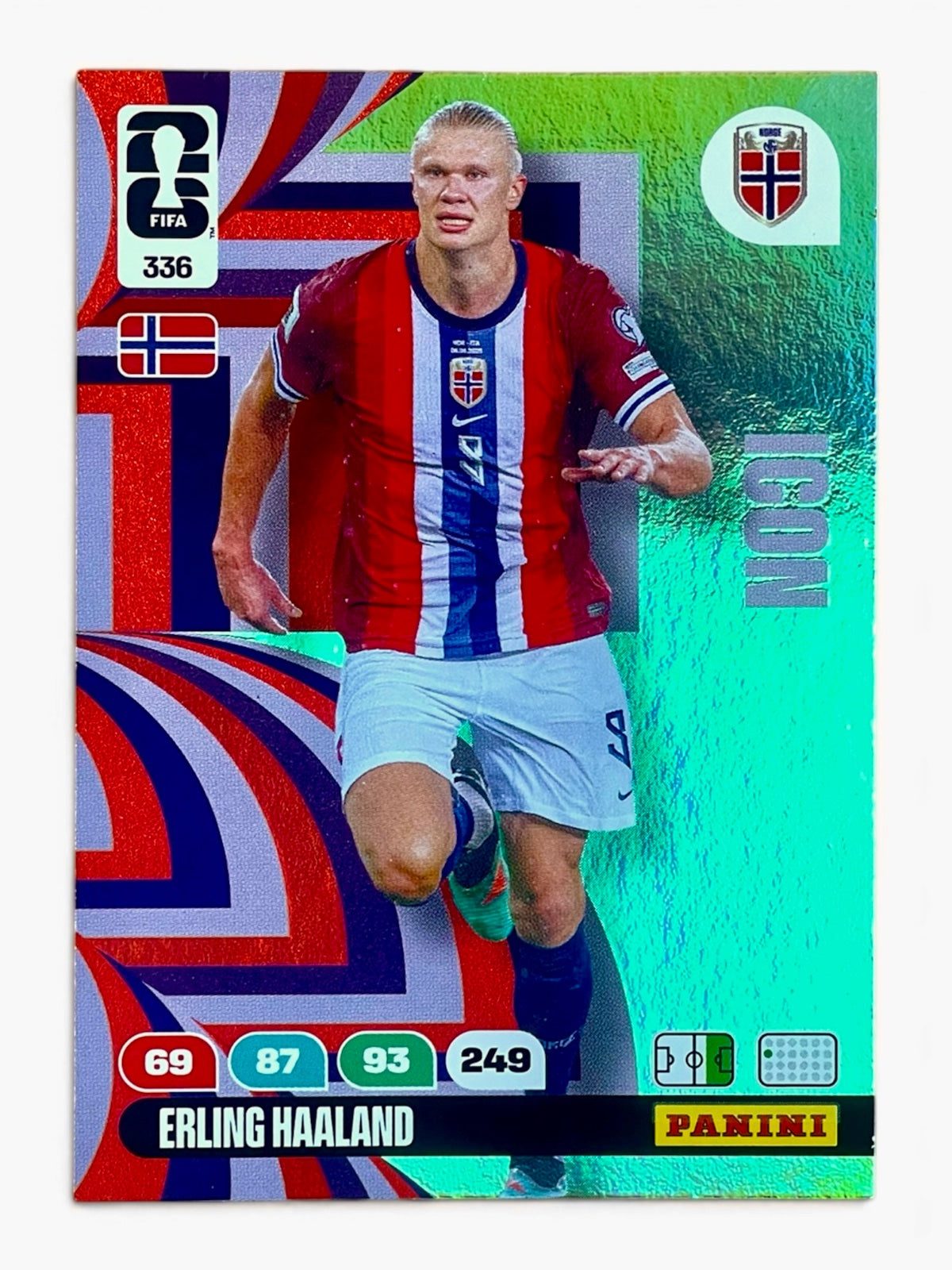 2026 Panini Adrenalyn FIFA World Cup Erling Haaland Icon