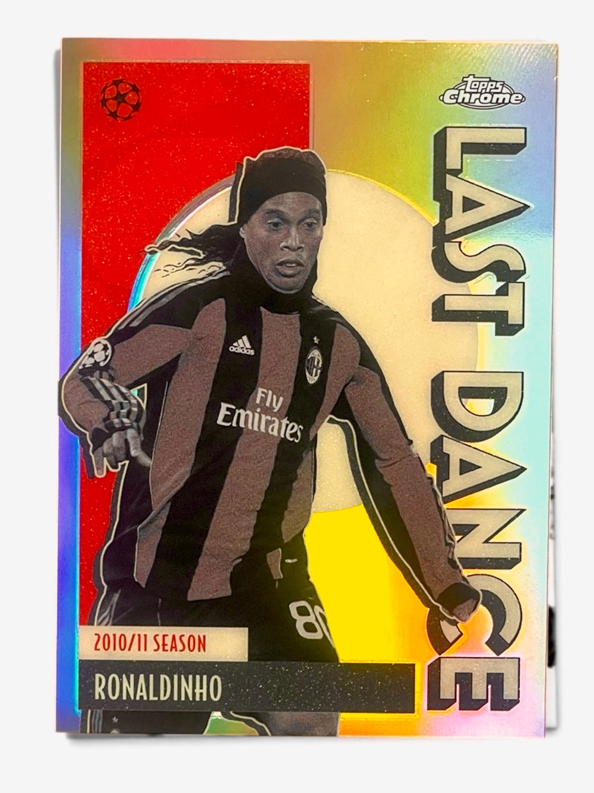2026 Topps Chrome UEFA UCC Ronaldinho Last Dance