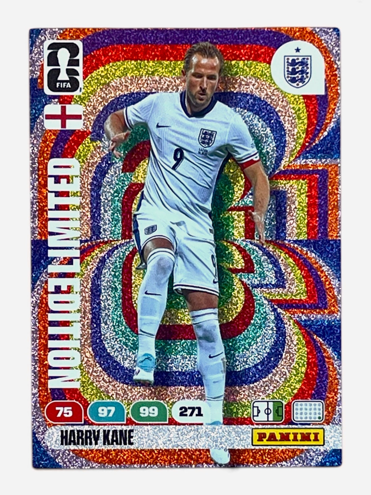 2026 Panini Adrenalyn FIFA World Cup Harry Kane Limited Edition
