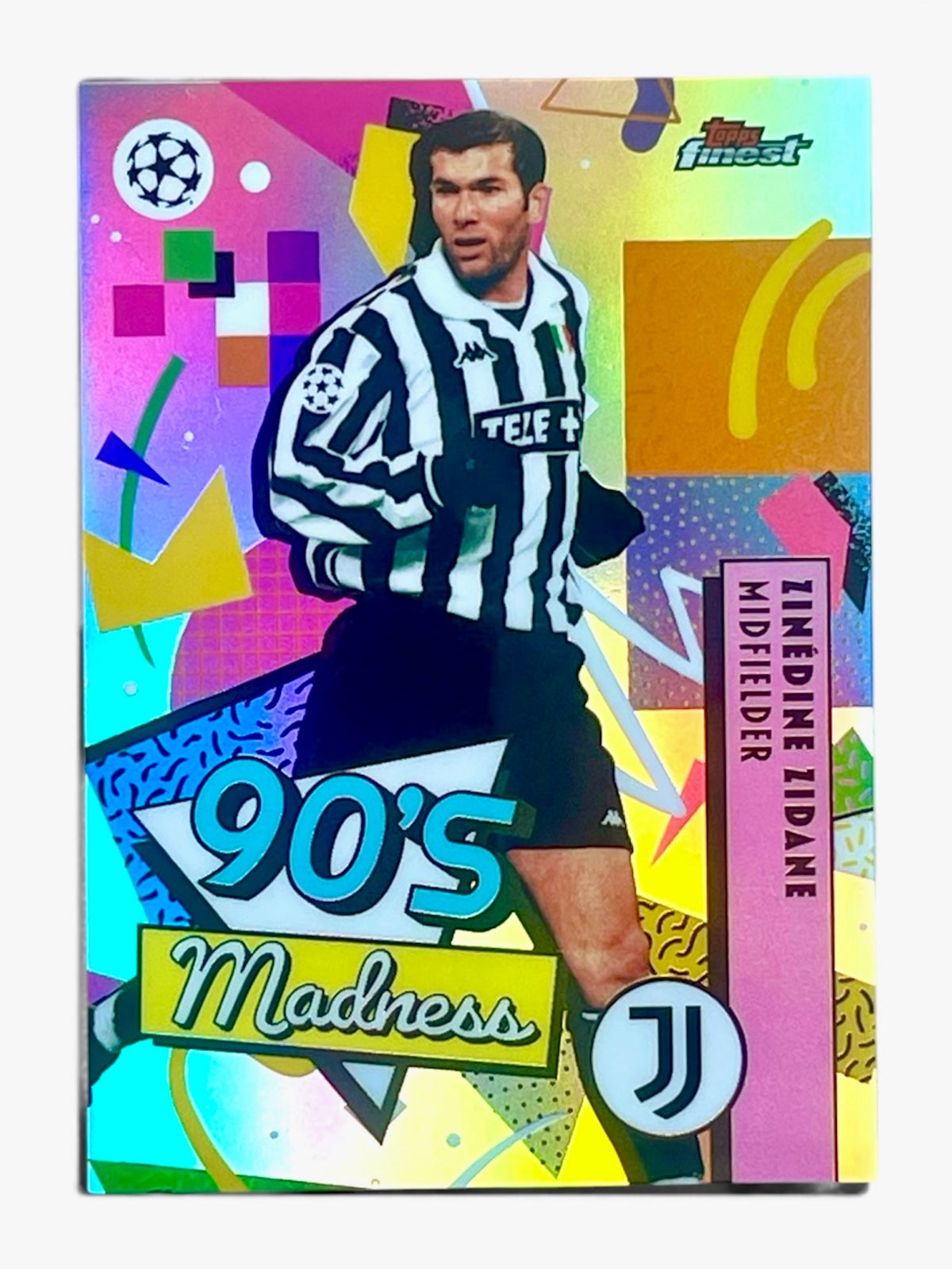 2026 Topps Finest Zinédine Zidane 90’s Madness