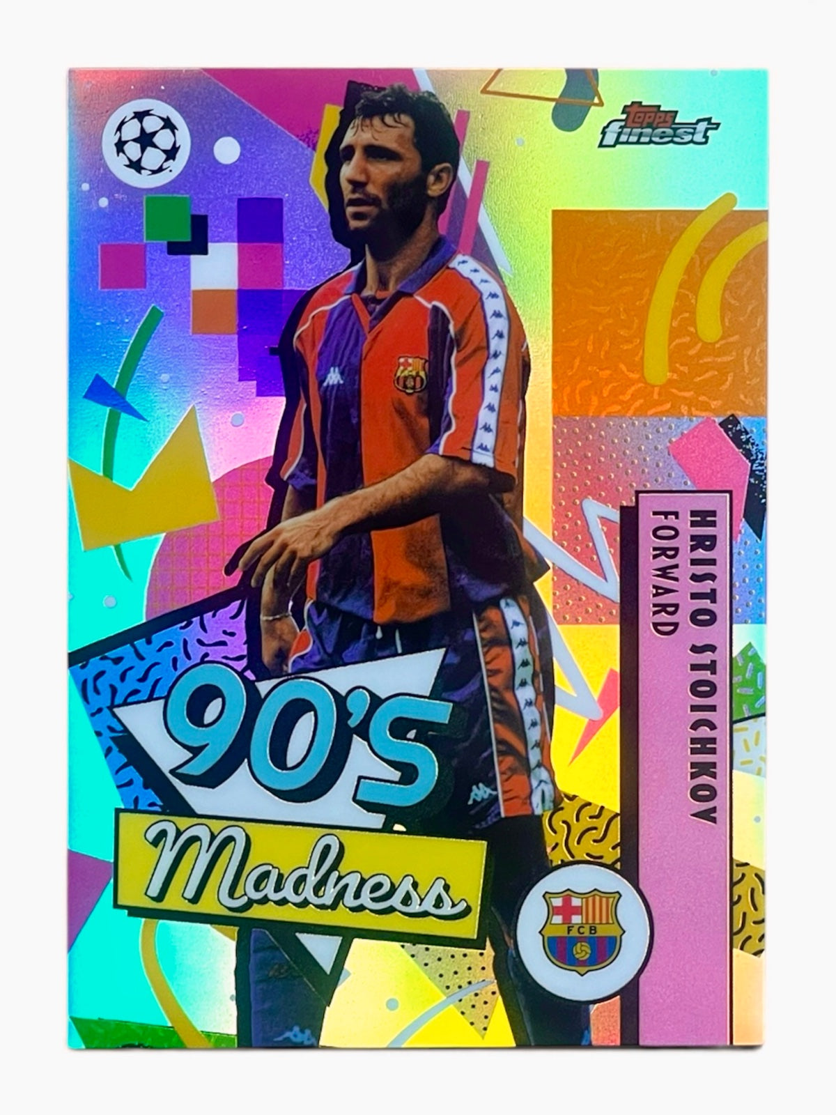 2026 Topps Finest Hristo Stoichkov 90’s Madness