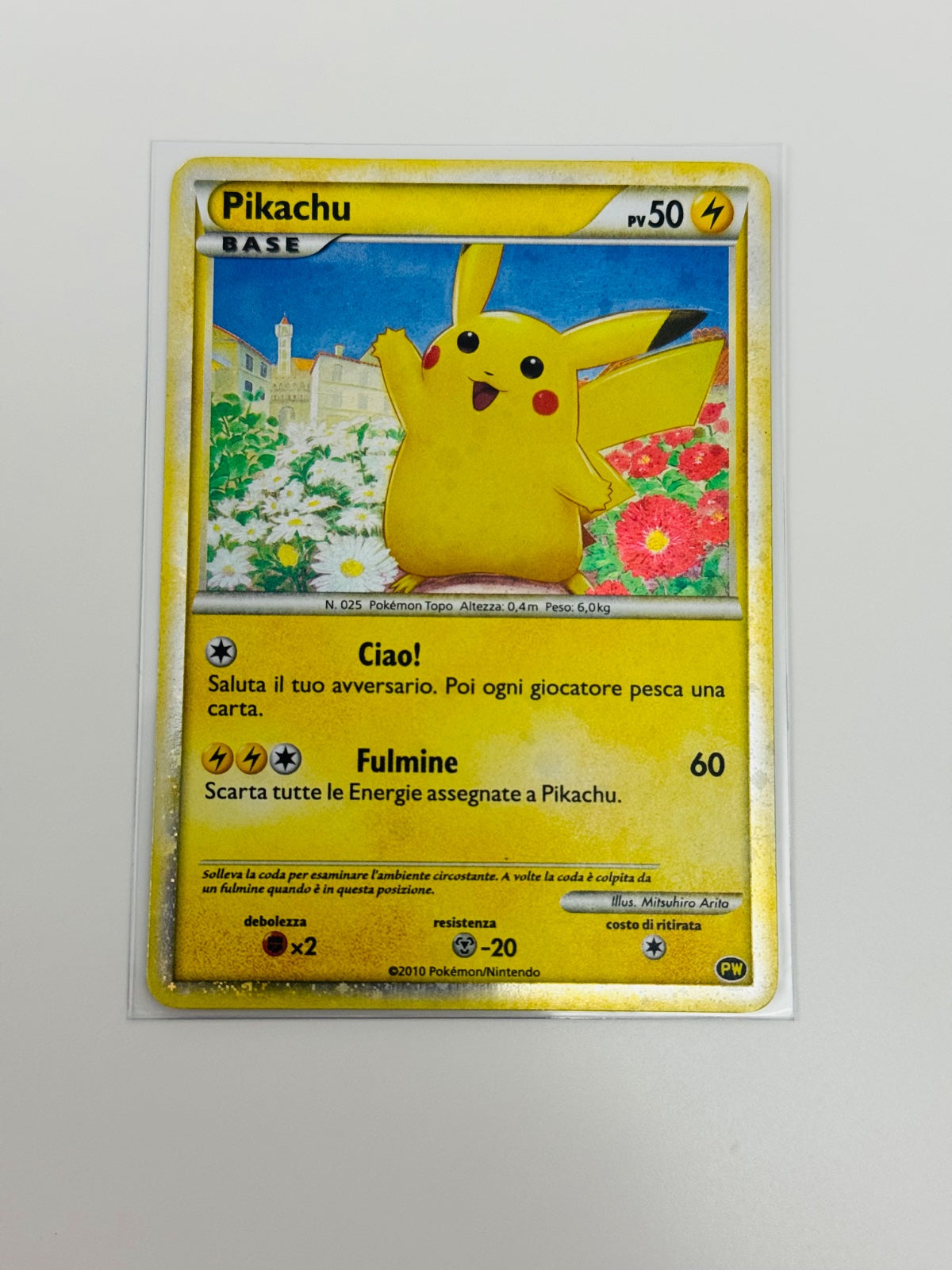 Pokemon Pikachu - italian / Condition : LP