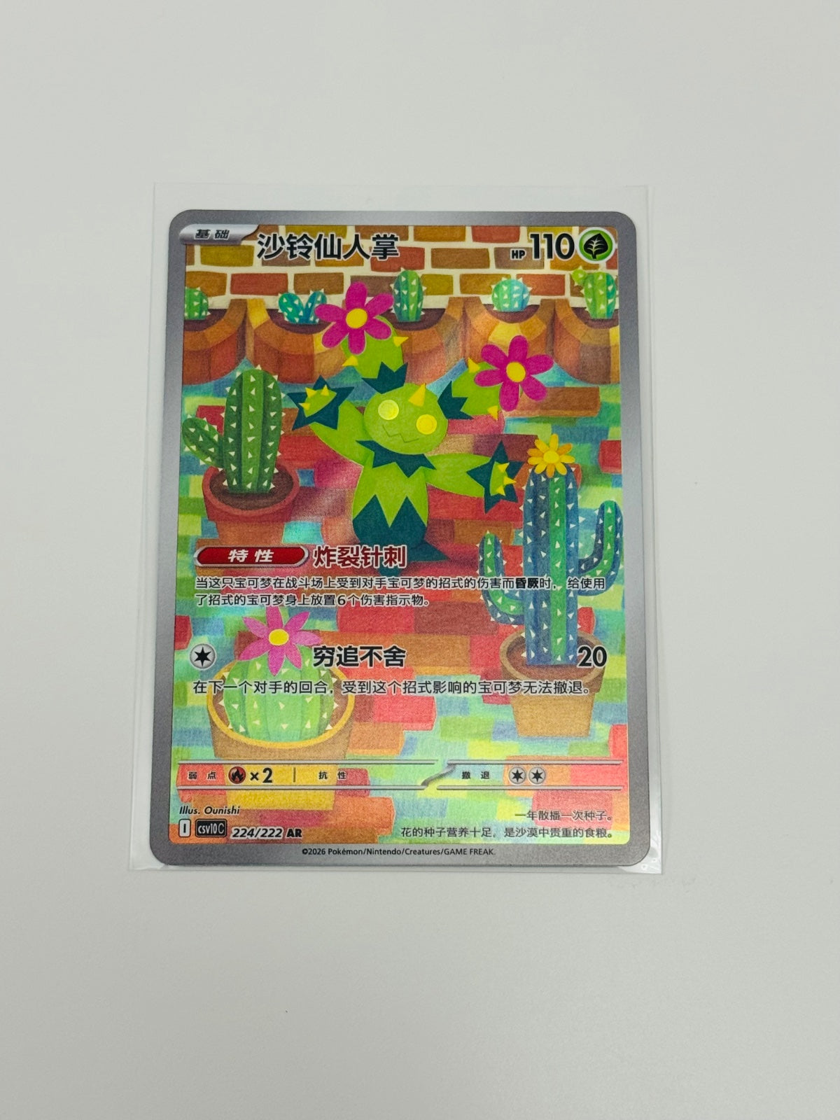 Pokemon Maractus - Chinese