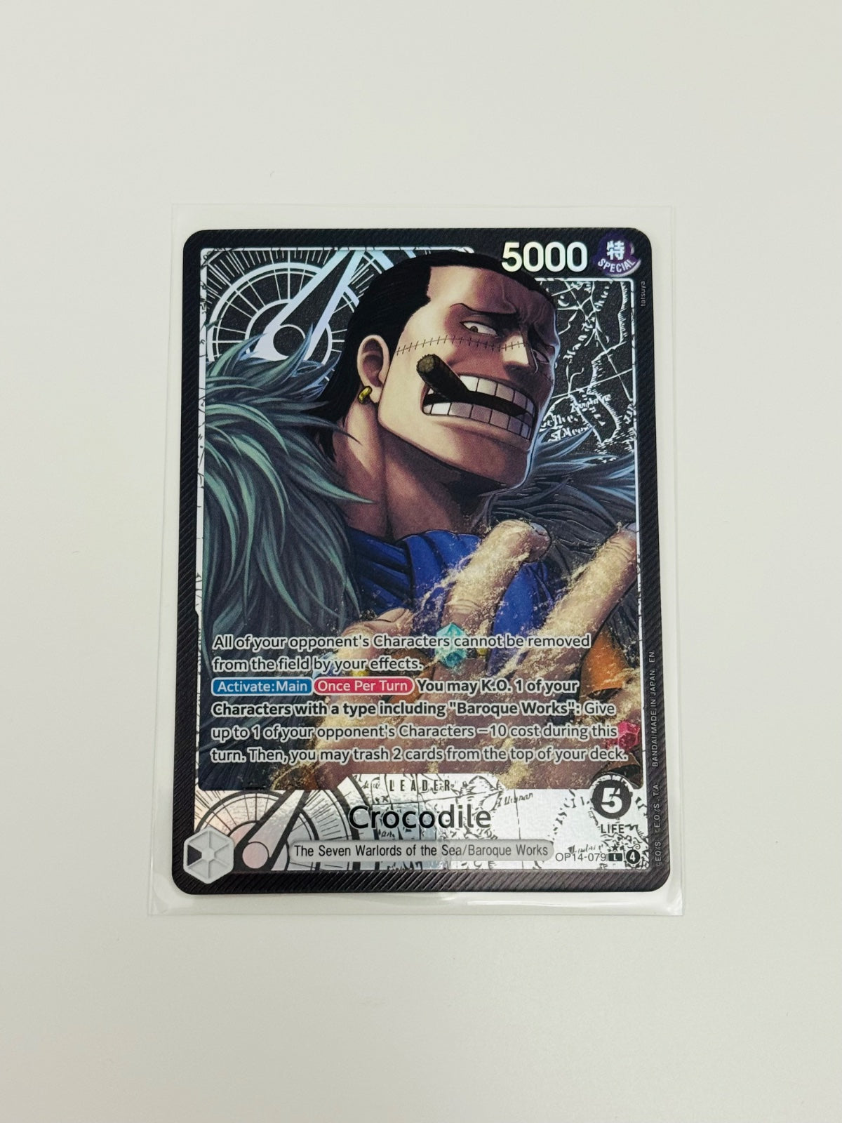 One Piece Crocodile - English
