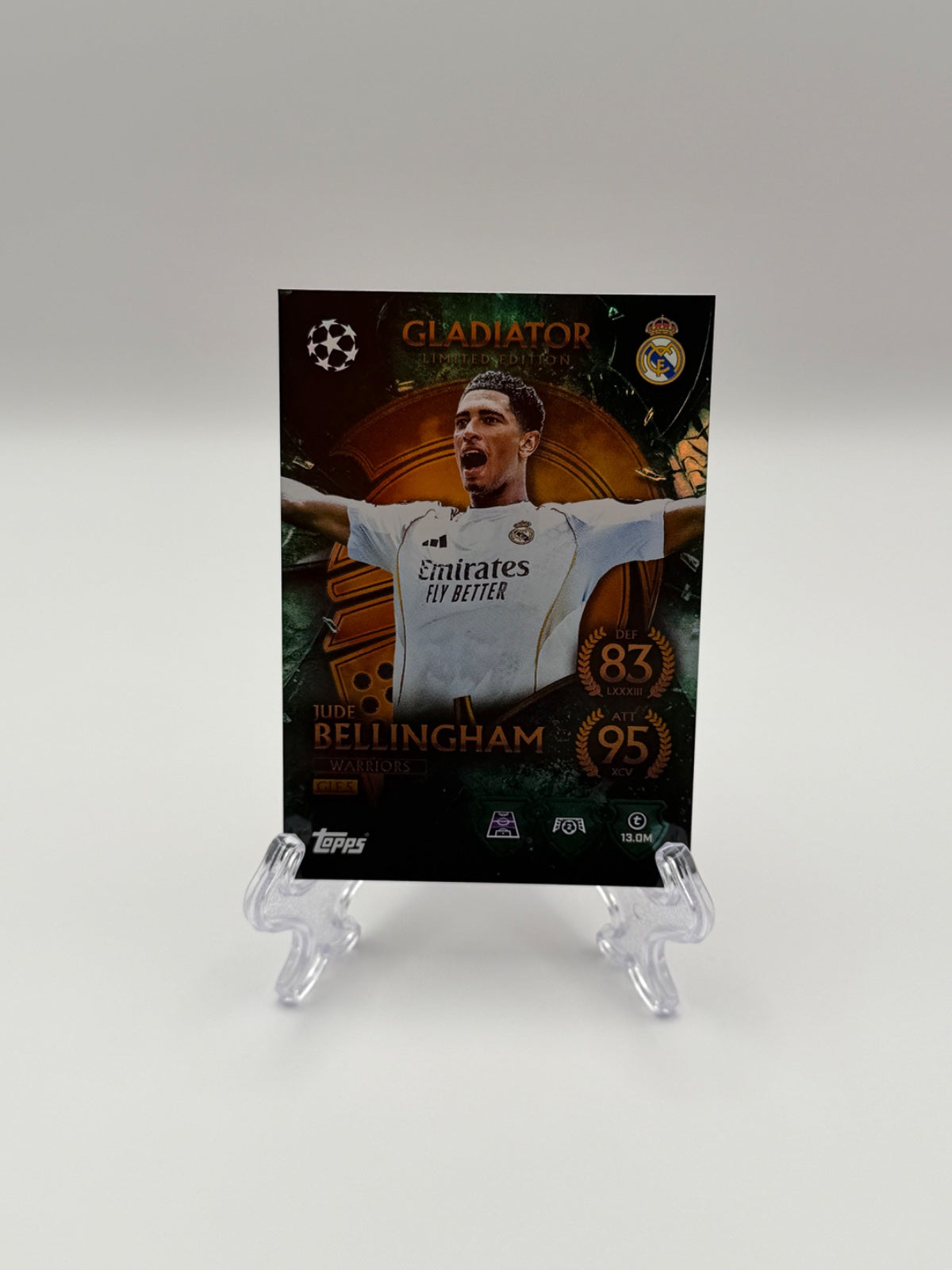 Gladiator Jude Bellingham Limited Edition Card