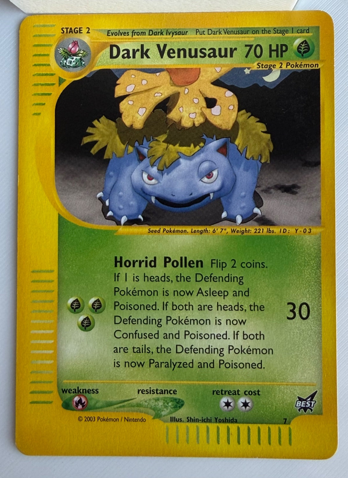Dark Venusaur 7 (Best of Game)