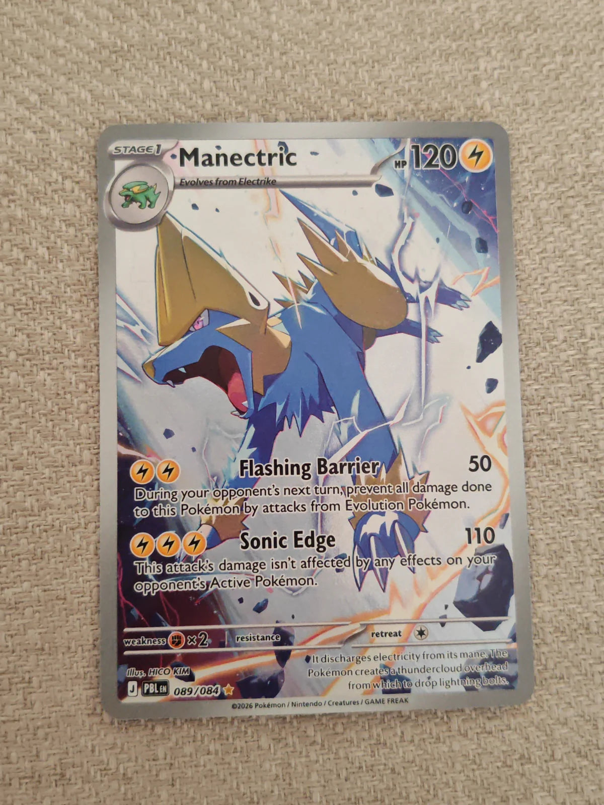 Manectric 089/084 (Pitch Black)