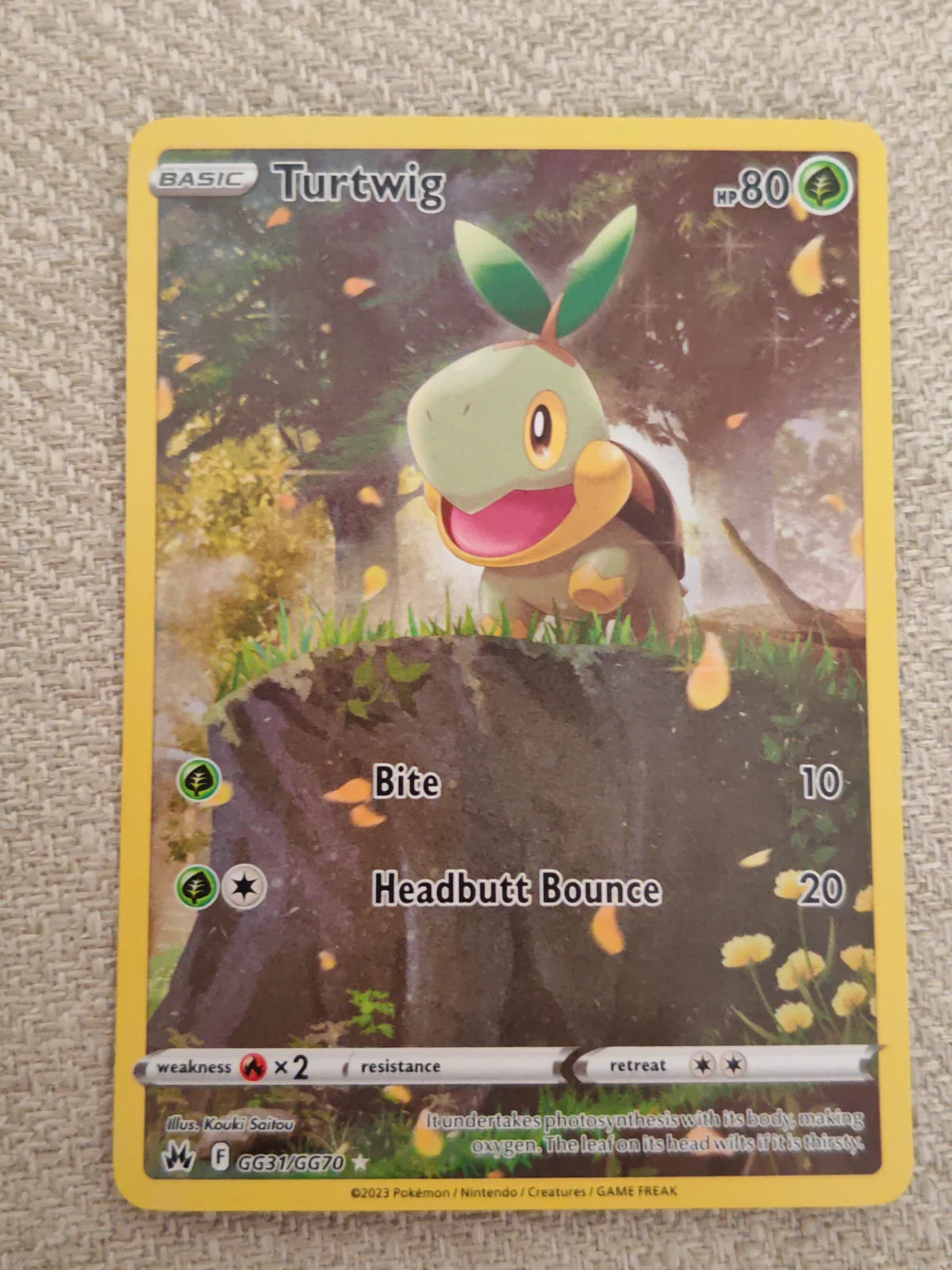 Turtwig GG31/GG70 (Crown Zenith: Galarian Gallery)