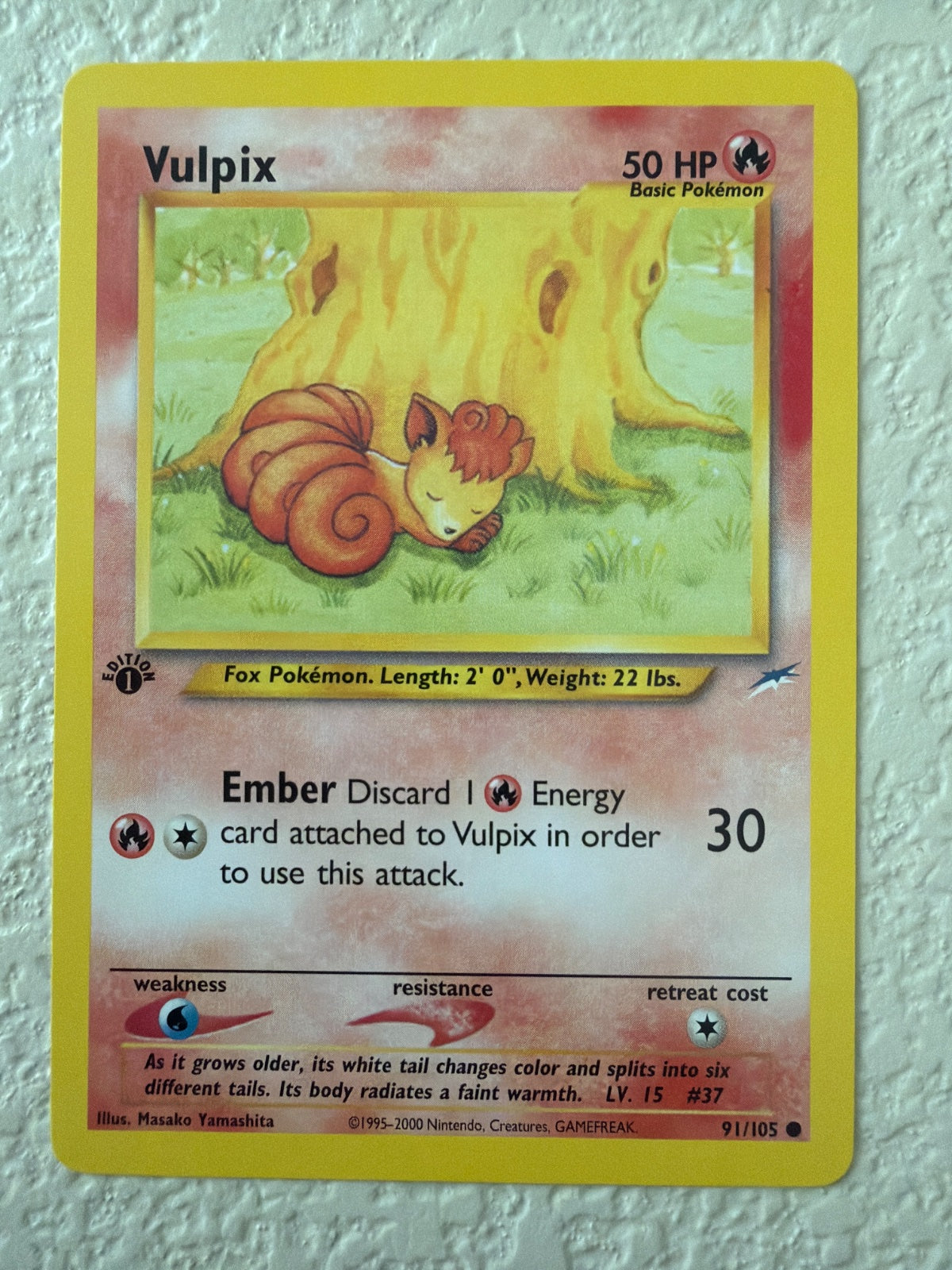 Vulpix 91 · 1st Edition (Neo Destiny)