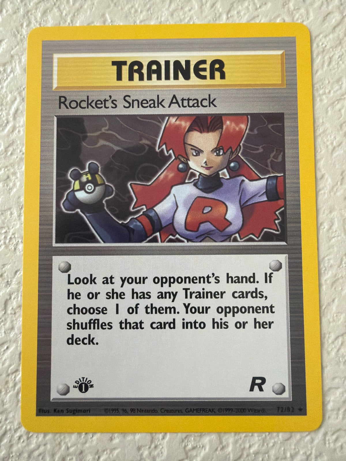 Rocket's Sneak Attack (72) · 1st Edition (Team Rocket)