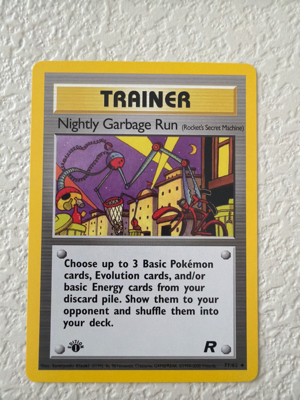 Nightly Garbage Run 77 · 1st Edition (Team Rocket)