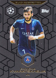 Black Edge Khvicha Kvaratskhelia Topps Match Attax 2025/2026 PSG 25/26 # BE 8