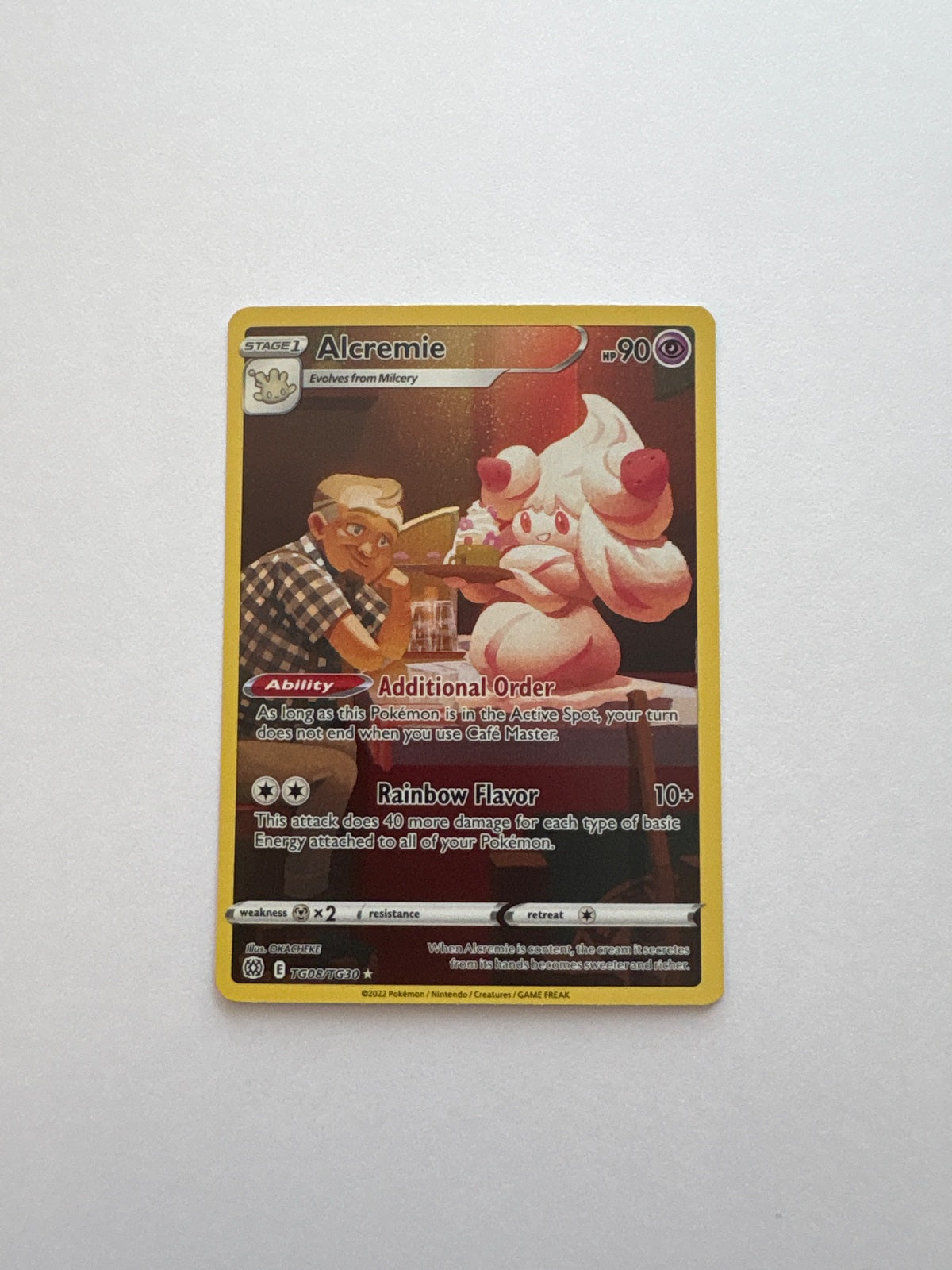 Alcremie TG08/TG30 (Brilliant Stars Trainer Gallery)