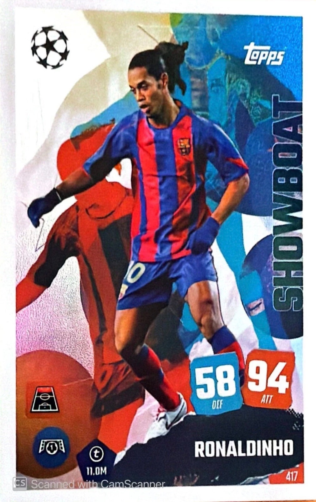 Ronaldinho Showboat Holo