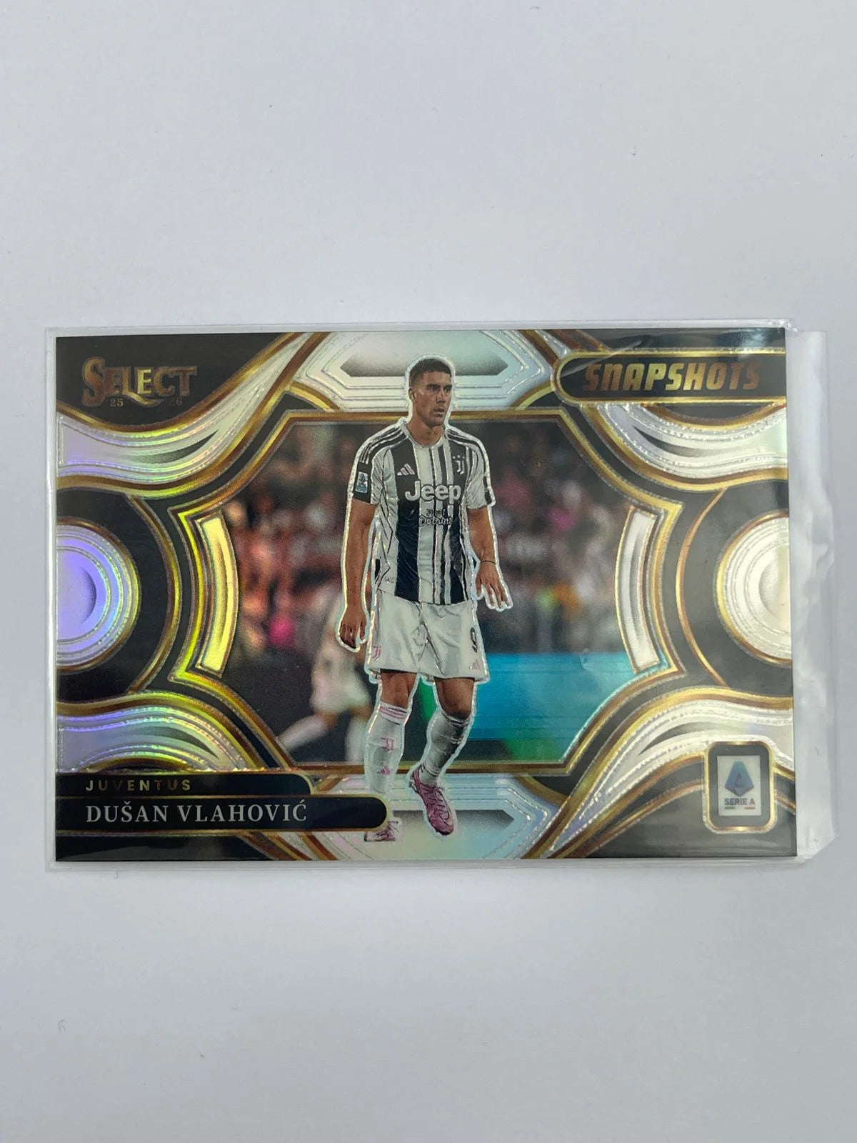 Dusan Vlahovic 25-26 Panini Select Serie A Snapshots Prizm