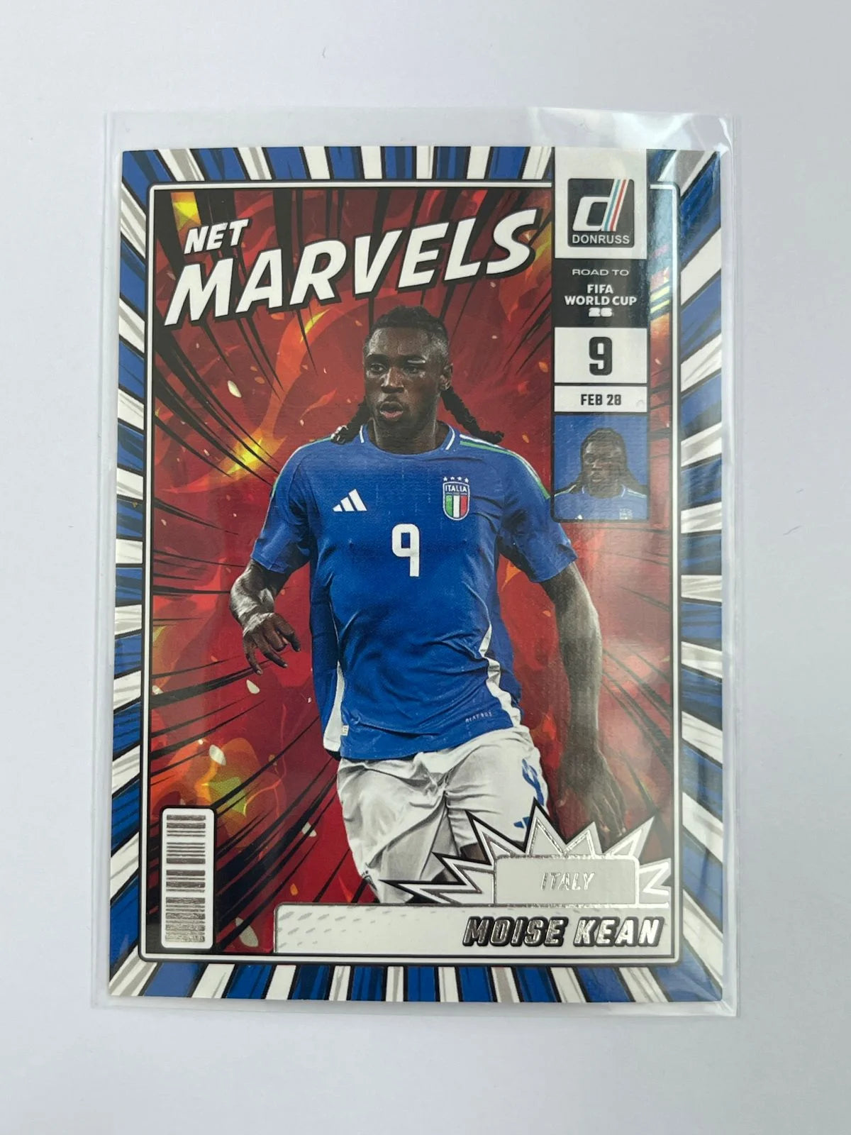 Moise Kean - 25-26 Donruss Road to FIFA World Cup Net Marvels