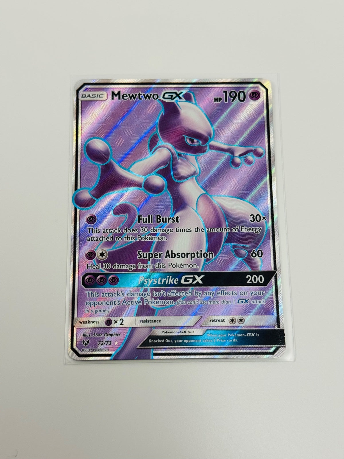 Pokemon Mewtwo GX (Shining Legends)