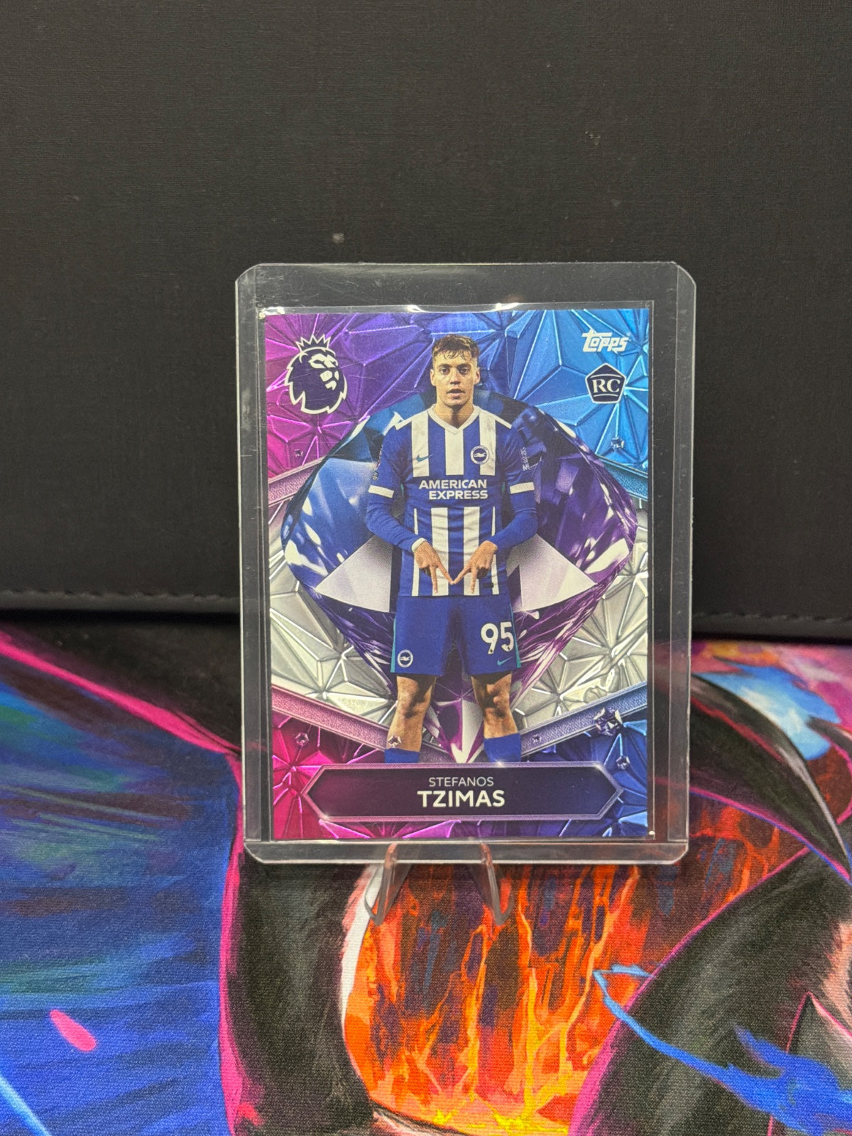 Stefanos Tzimas 2025-26 Topps Premier League Diamond Rookies RC #DR-2