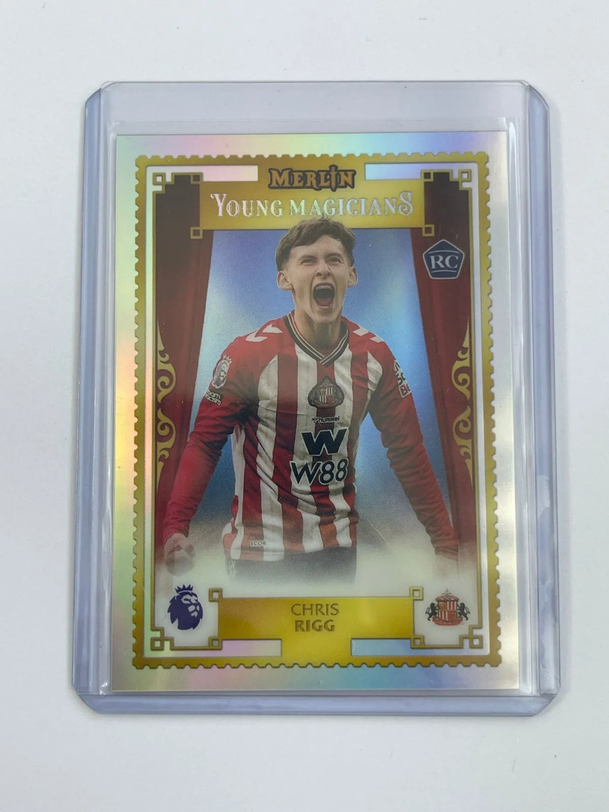 Chris Rigg RC - 25-26 Topps Merlin Young Magicians