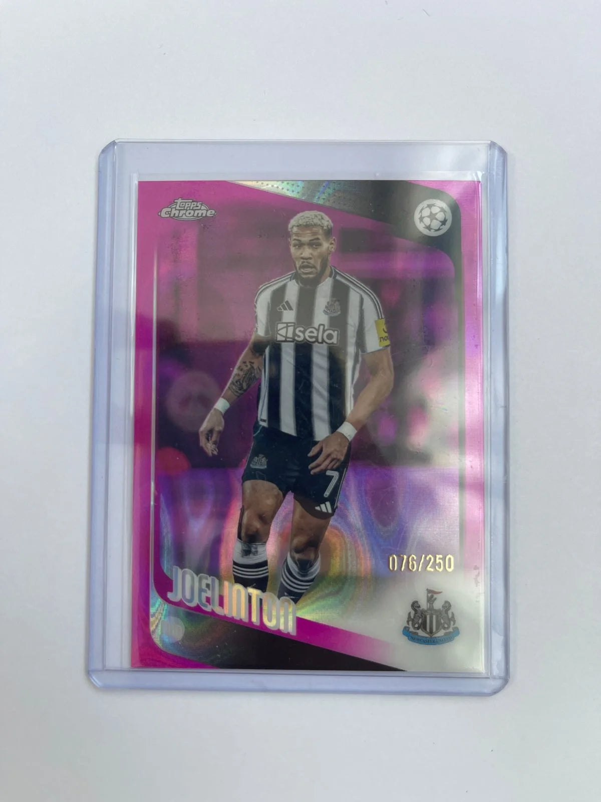 Joelinton /250 - 25-26 Topps Chrome