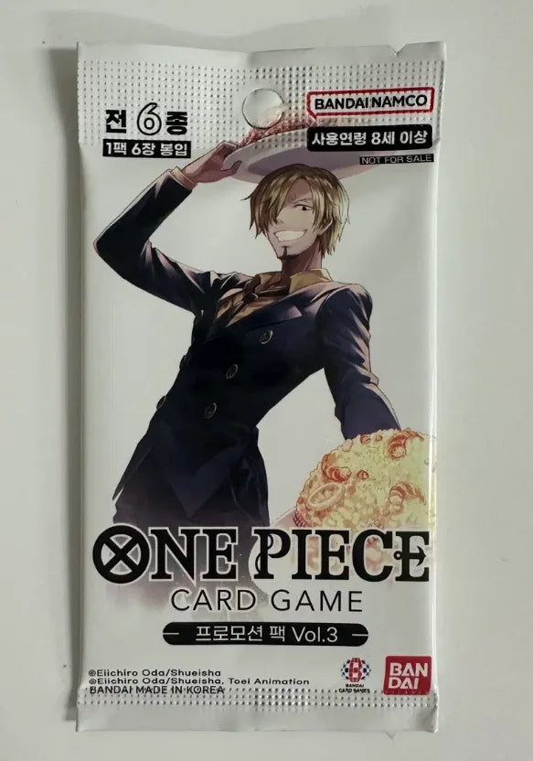 One Piece Card Game — Korean Promotion Pack Vol. 3 (Sealed)