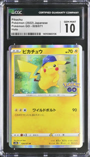 Pokemon, Pikachu, 2022, 028/071, Japanese, CGC 10