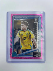 Besfort Zeneli RC /99 - 25-26 Donruss Road to FIFA World Cup