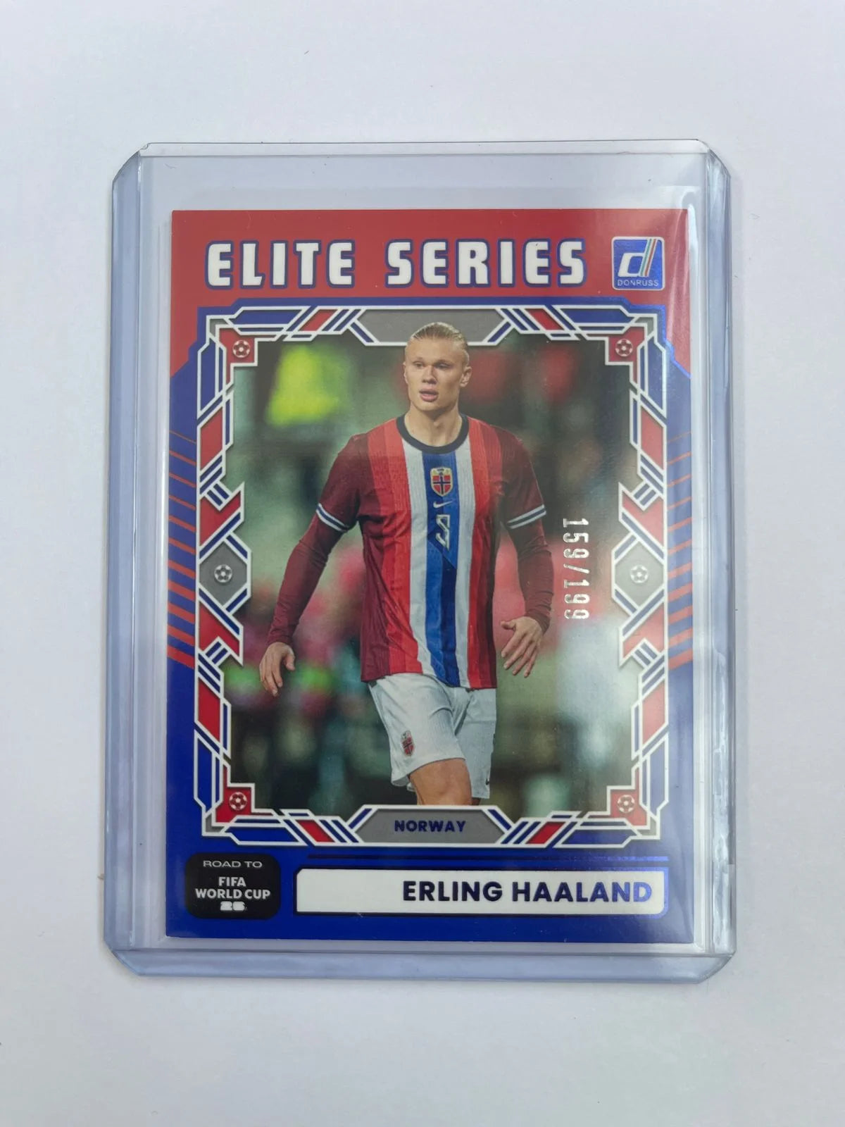 Erling Haaland /199 - 25-26 Donruss Road to FIFA World Cup Elite Series