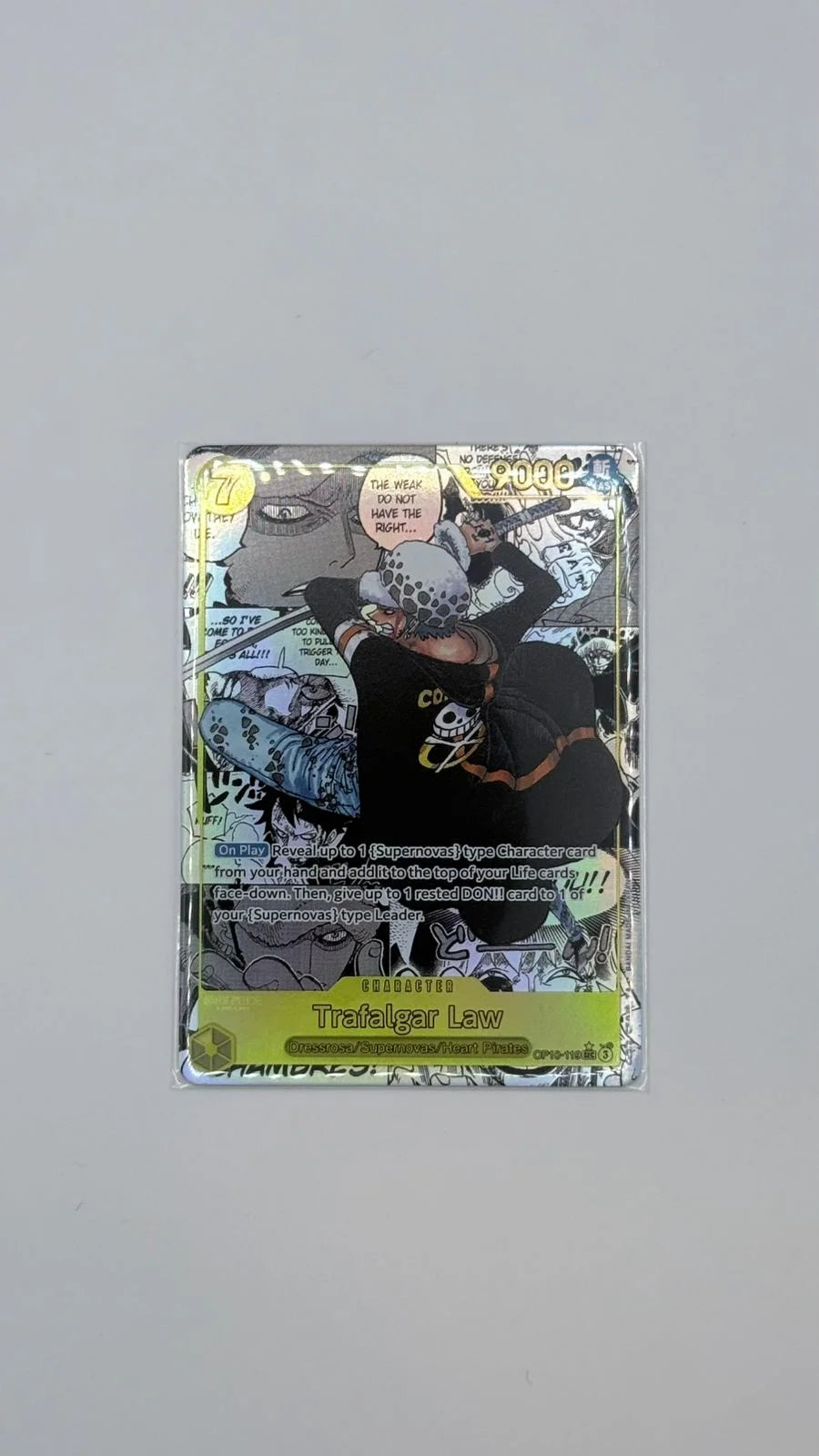 One Piece TCG: Trafalgar Law (119) (Manga) OP10-119 (Royal Blood)