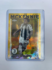 Weston Mckennie /50 - 24-25 Topps Chrome