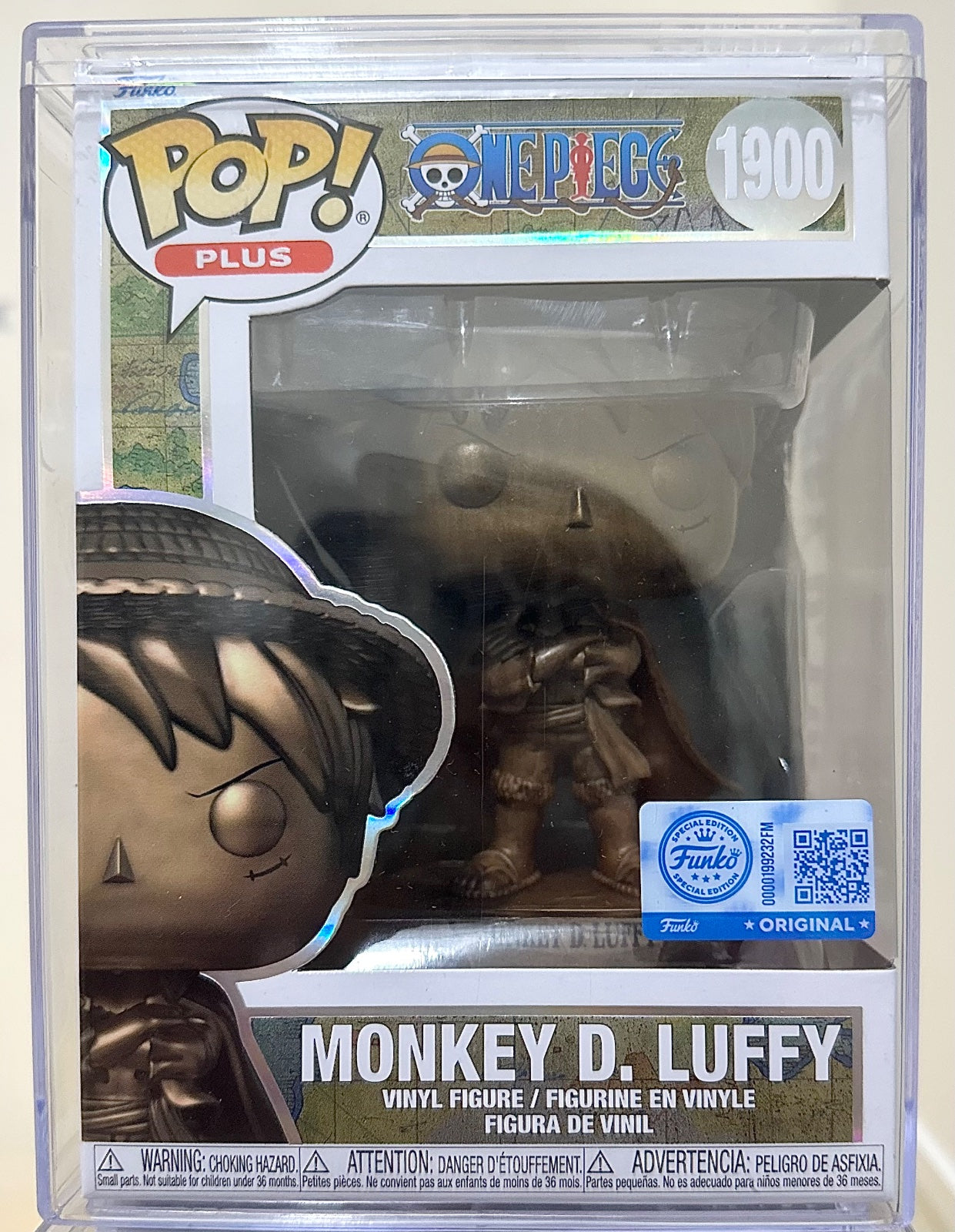 Monkey D. Luffy Bronze Funko Pop