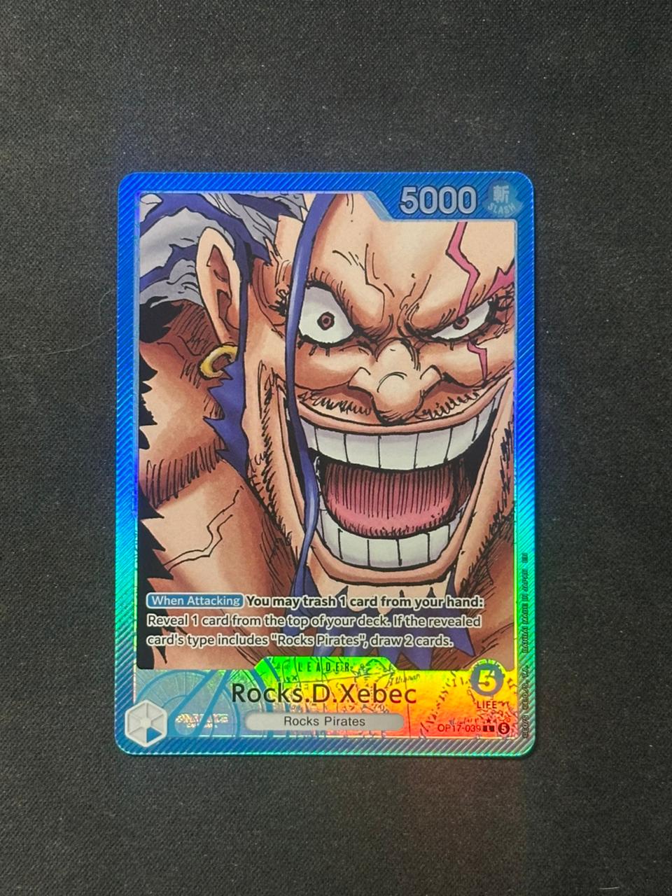 Rocks.D.Xebec (039) (Alternate Art) OP17-039 (The World's Strongest Warriors)