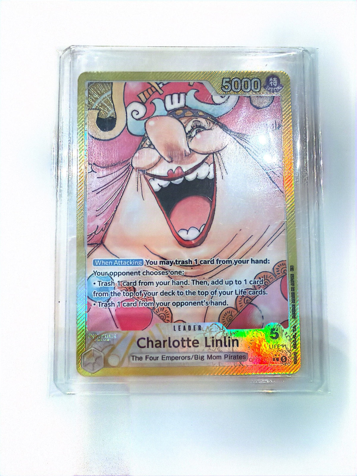Charlotte Linlin (Alternate Art) OP17-099 (The World's Strongest Warriors)