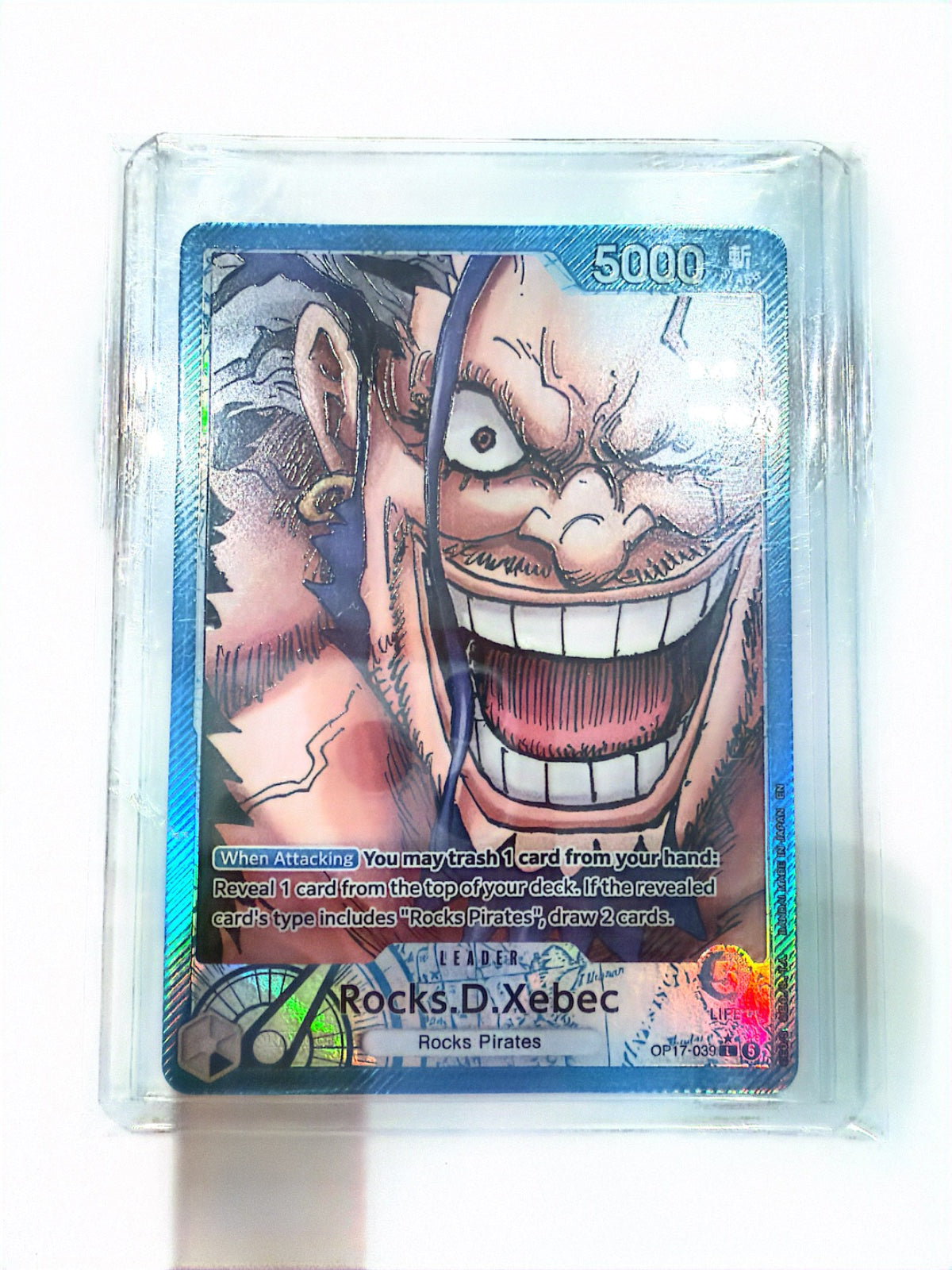 Rocks.D.Xebec (039) (Alternate Art) OP17-039 (The World's Strongest Warriors)