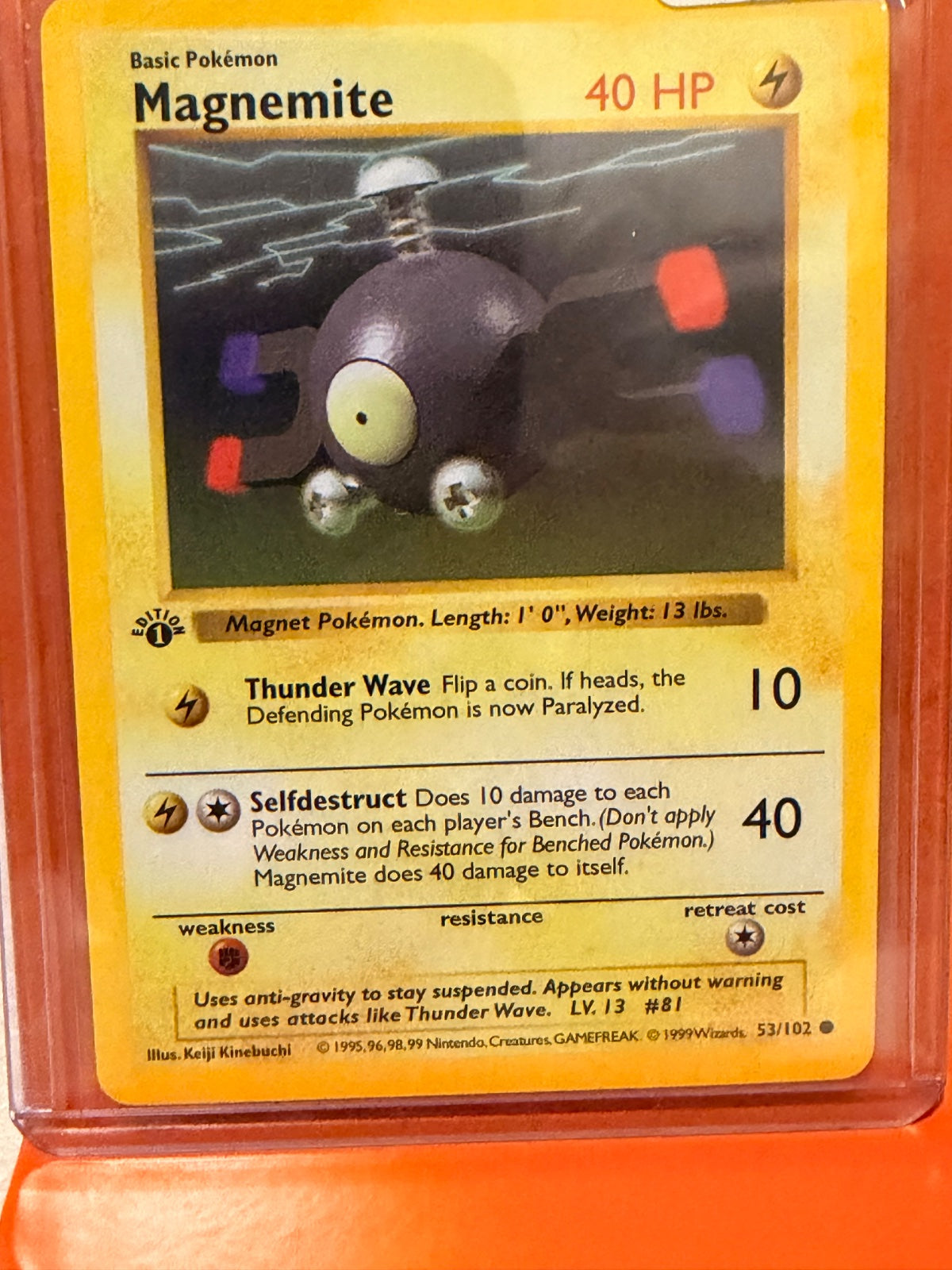 Magnemite 53 · 1st Edition (Base Set (1st Edition & Shadowless))