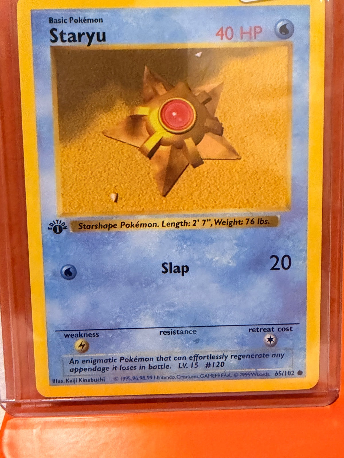 Staryu 65 · 1st Edition (Base Set (1st Edition & Shadowless))