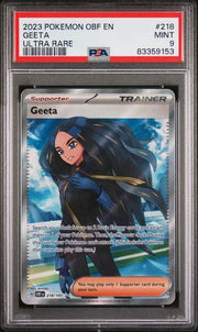 Geeta 218/197 (Obsidian Flames) — PSA 9