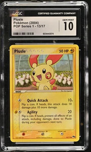 Plusle 13 (POP Series 1) — CGC 10