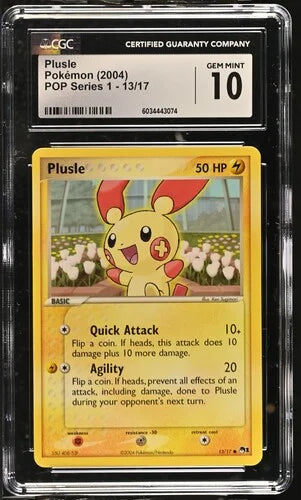 Plusle 13 (POP Series 1) — CGC 10