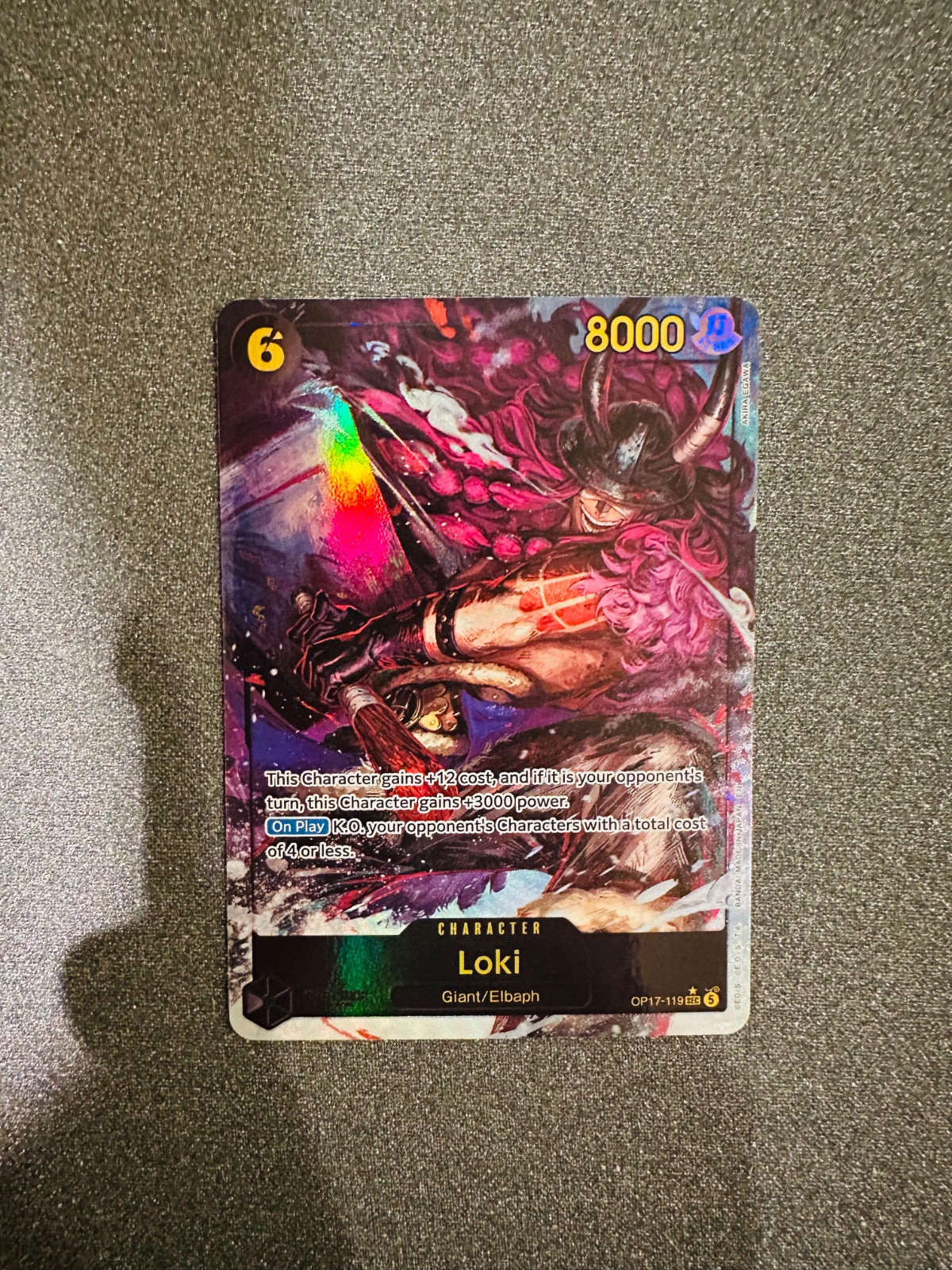 Loki (Alternate Art) OP17-119 (The World's Strongest Warriors)