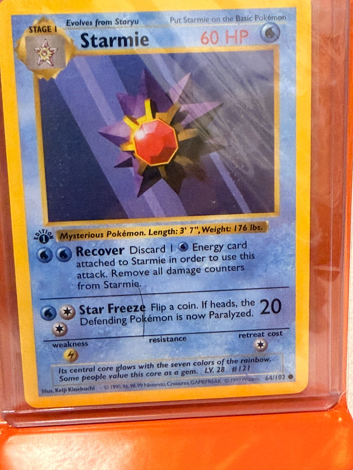 Starmie 64 · 1st Edition (Base Set (1st Edition & Shadowless))