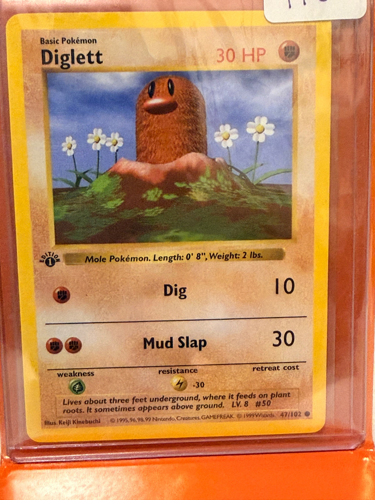 Diglett 47 · 1st Edition (Base Set (1st Edition & Shadowless))