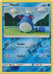 Marill 34/147 · Reverse Holofoil (Burning Shadows)