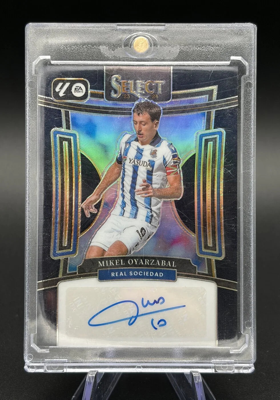 2023-24 Panini Select La Liga Mikel Oyarzabal Signatures Auto 1 of 1 #S-MO Real Sociedad