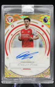 2025-26 Topps Pristine Premier League Declan Rice Pristine Auto Gold 30/50 #PA-DR Arsenal