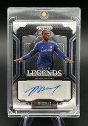 2024-25 Panini Prizm Premier League Didier Drogba Club Legends Auto #CL-DD Chelsea
