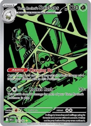 Team Rocket's Spidops 099/098 (Glory of Team Rocket)