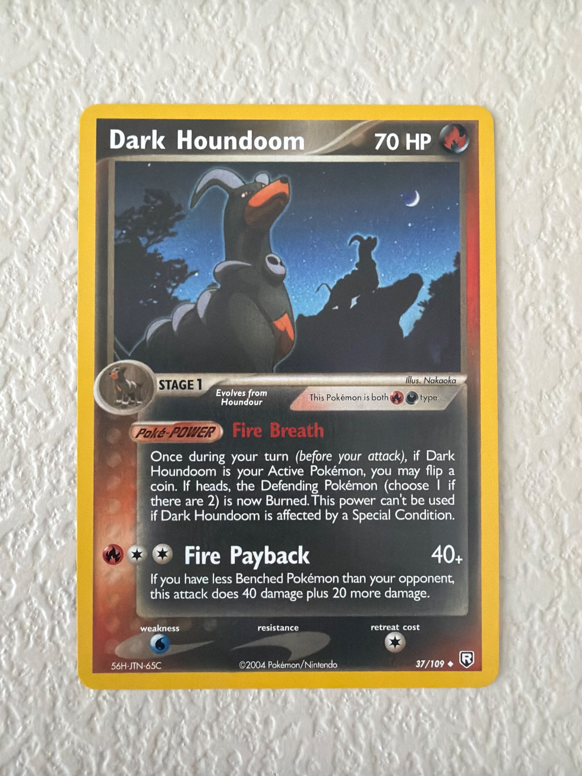 Dark Houndoom (37) · Normal (EX Team Rocket Returns)