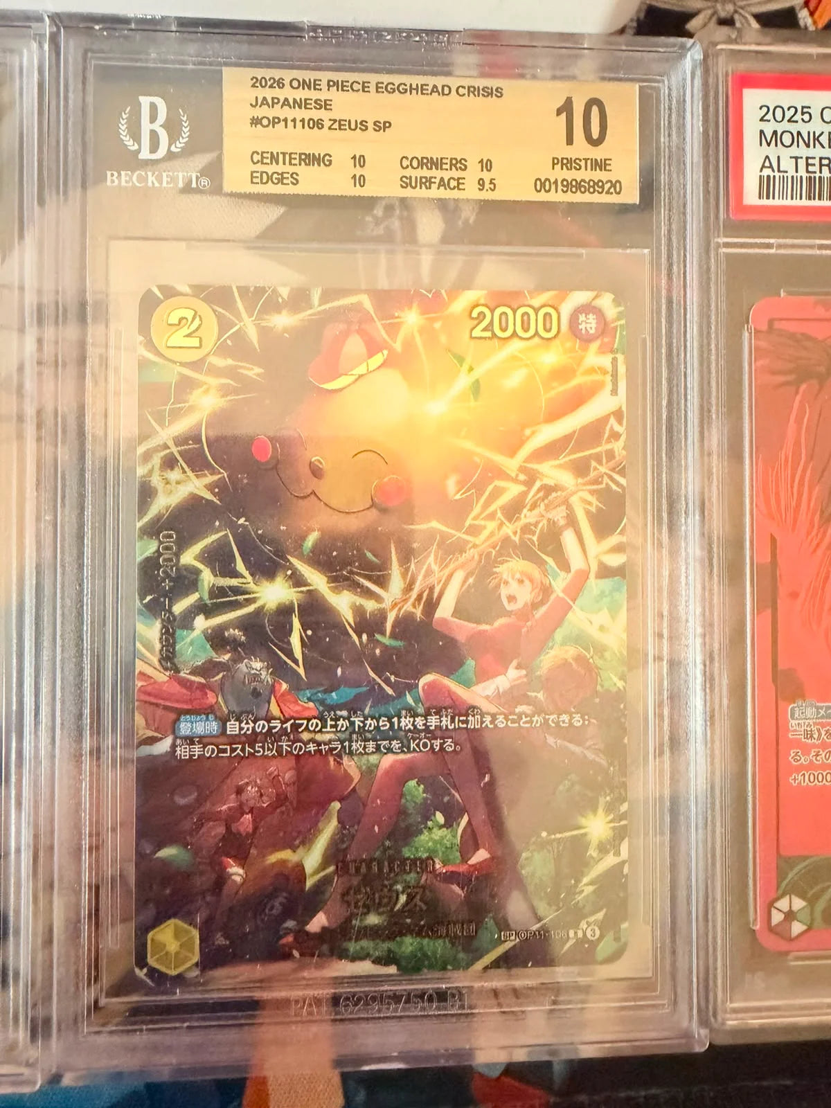 Zeus (JP) #OP11-106 BGS 10